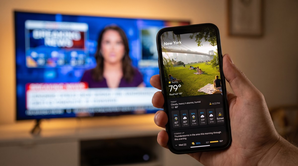 Yahoo revoluciona app de clima com interface intuitiva e humor do "homem do tempo"