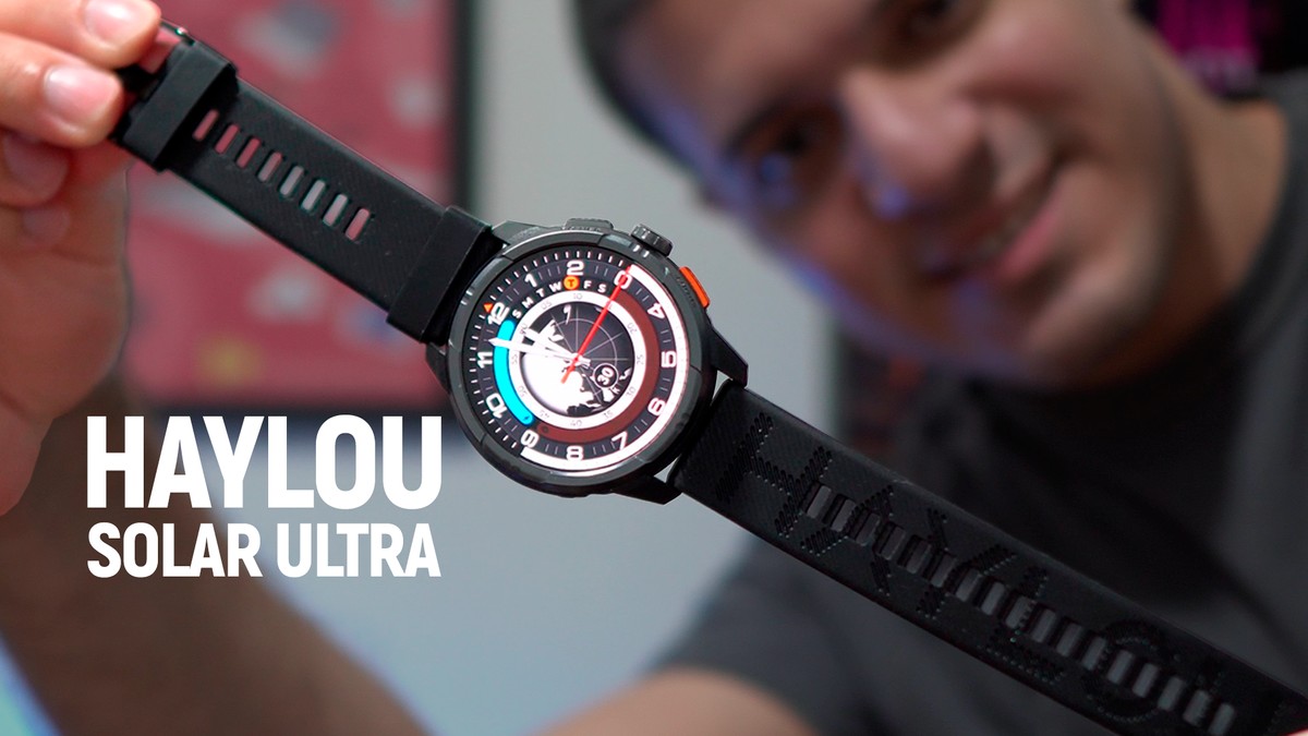 Haylou Solar Ultra (2026): smartwatch renovado evolui com recursos de IA | Análise / Review
