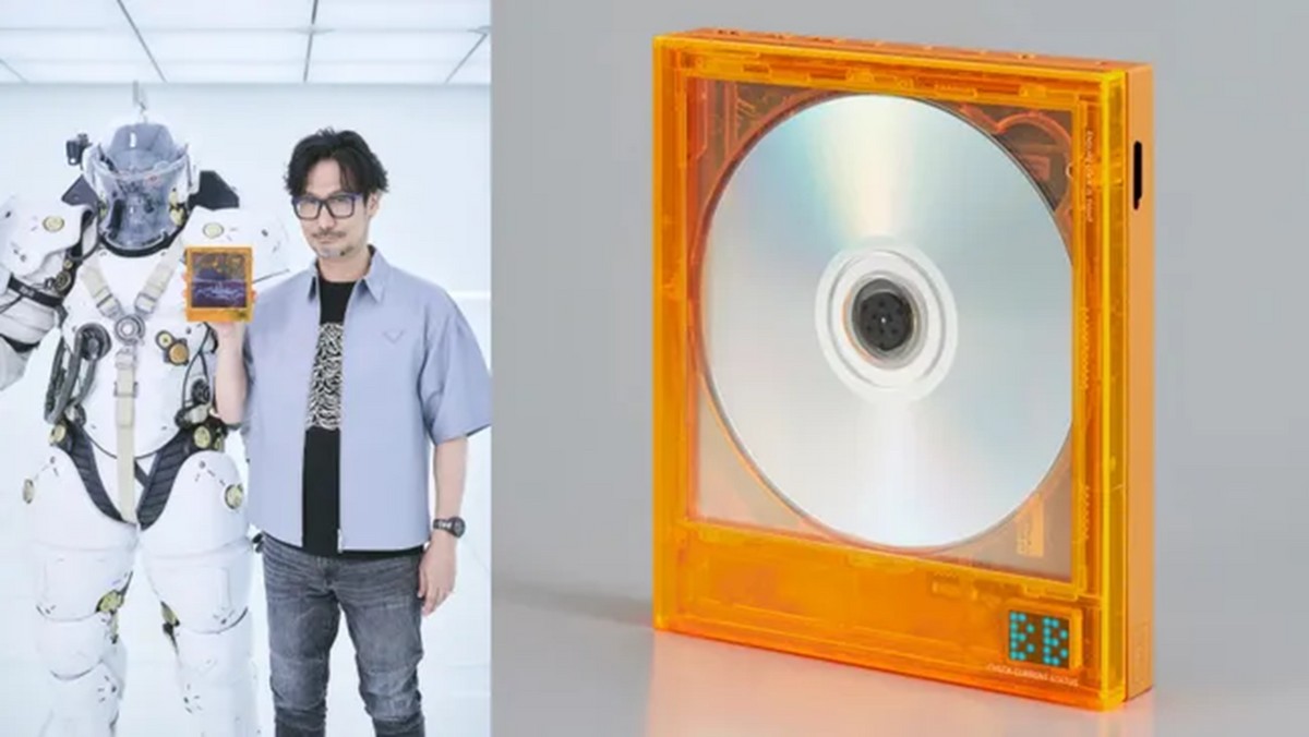 Hideo Kojima lança leitor de CDs inspirado em Death Stranding 2