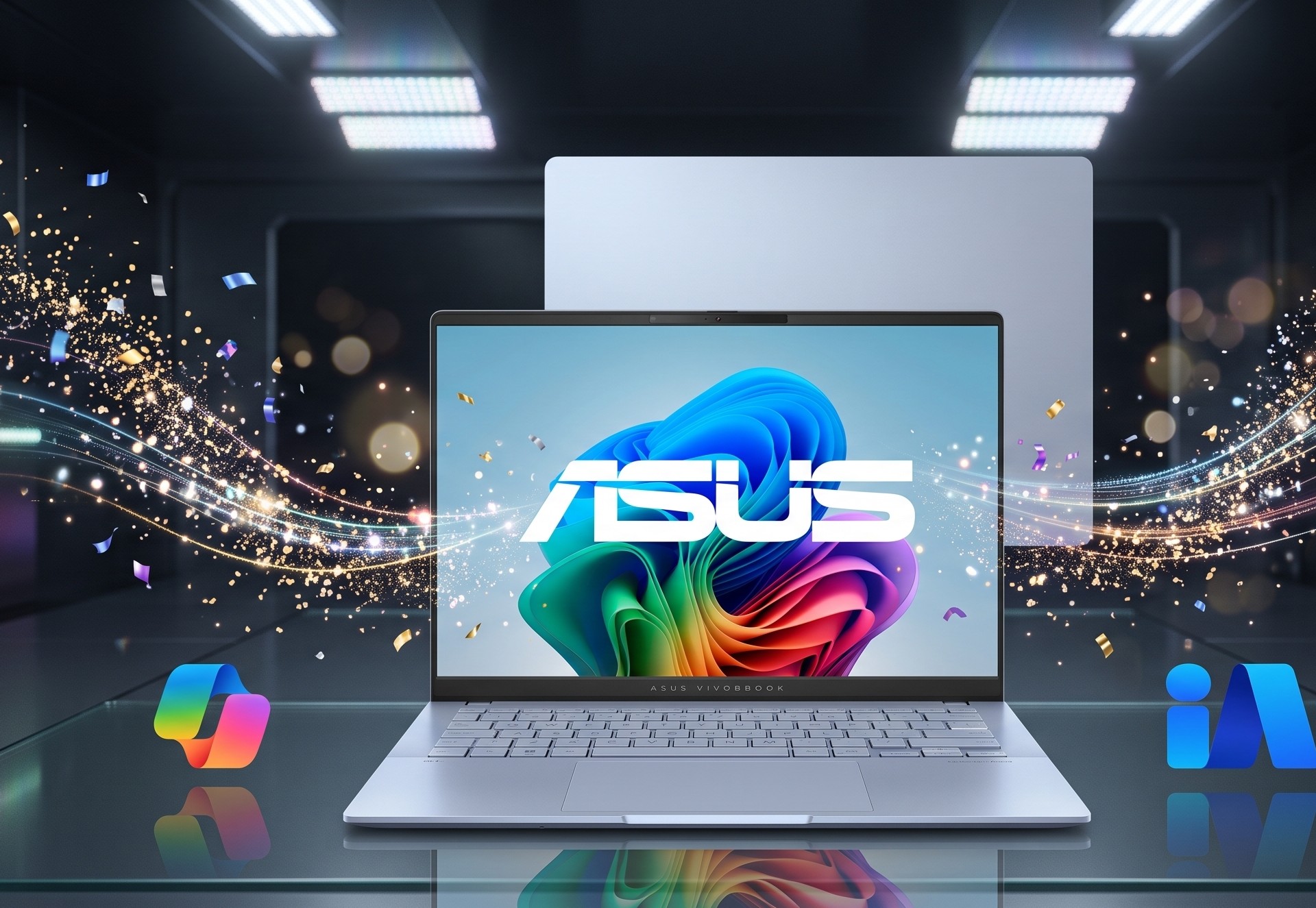 ASUS Vivobook S14 OLED une Intel Core Ultra 7, tela de 120 Hz e 16