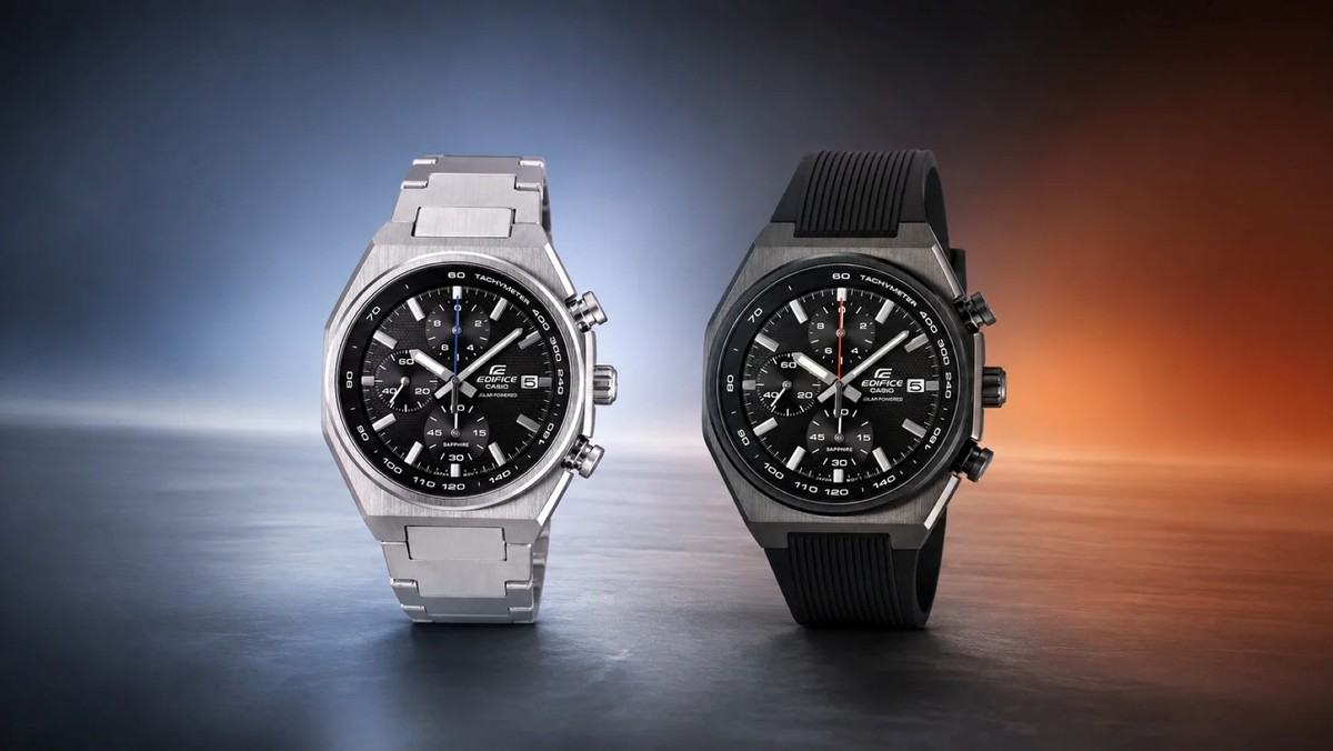 Casio oficializa relógios Edifice EFS-S660 com energia solar, vidro de safira e mais