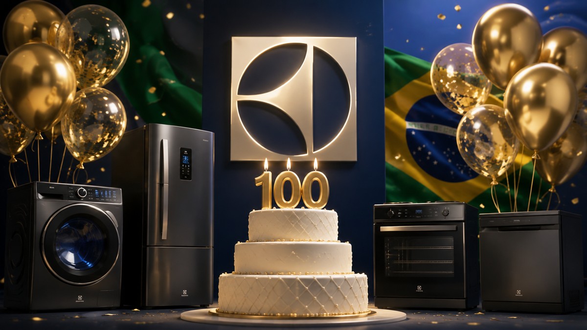 Electrolux lança linha de produtos para comemorar os 100 anos da marca no Brasil