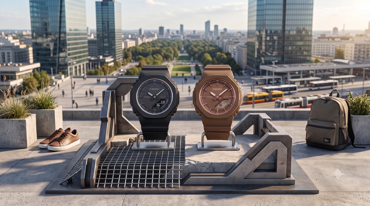 Casio renova linha G-Shock com novos relógios octogonais e acabamento metálico
