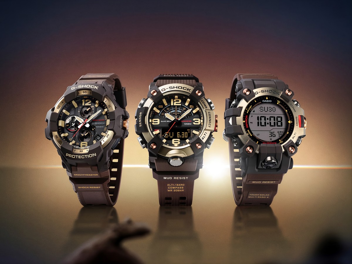 Resistência máxima! Casio lança novos relógios com carbono, aço e várias funções