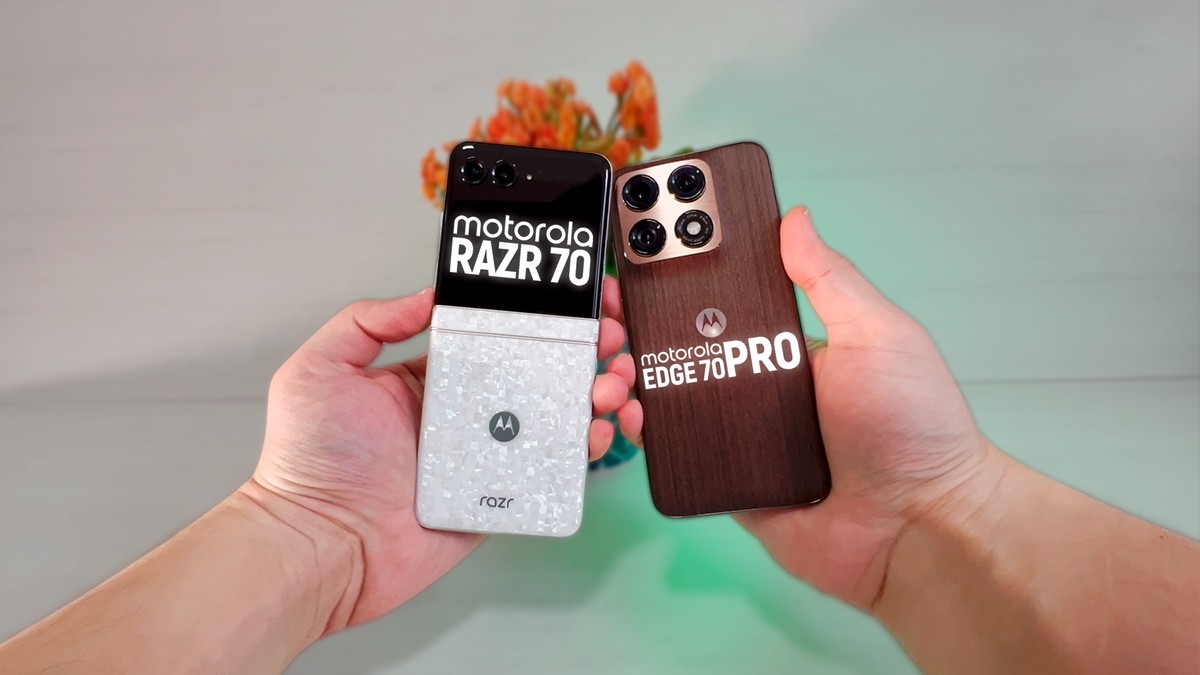 Motorola Edge 70 Pro e Razr 70 unem muito desempenho, IA e tecnologias de ponta