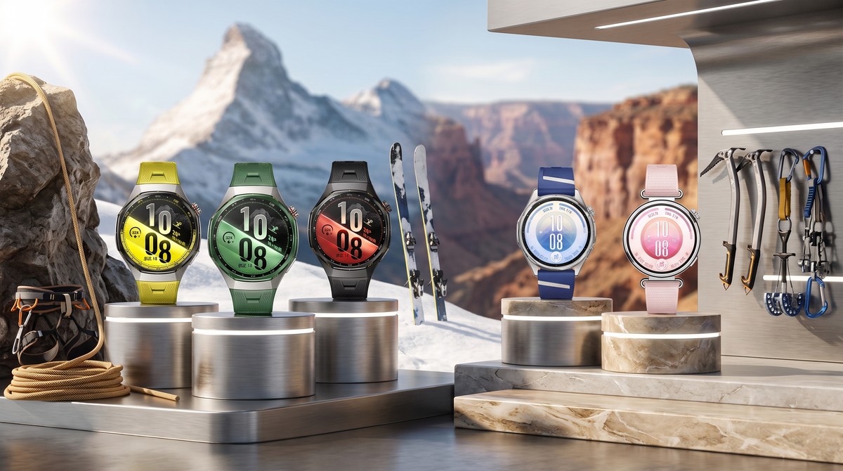 Huawei lança linha Watch GT 7 com telas de 3.000 nits e bateria de até 21 dias