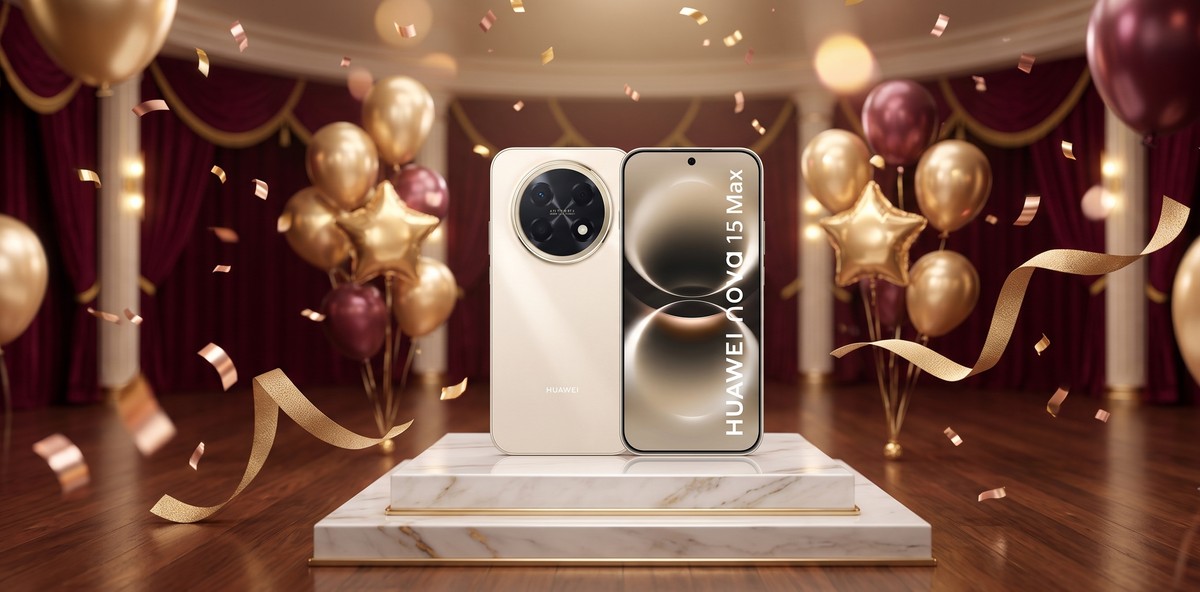 Oferta! Huawei Nova 15 Max une 8.500 mAh e construção robusta com preço baixo