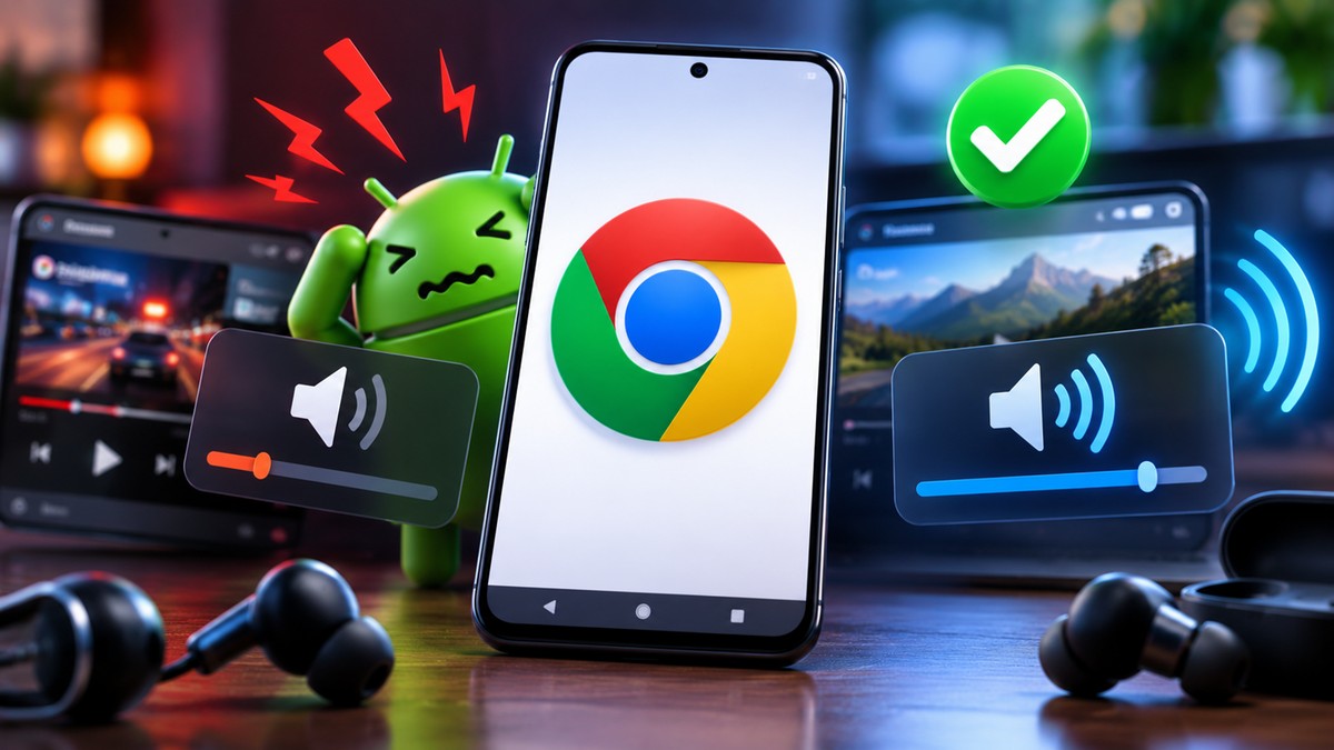 Google pode finalmente corrigir um problema irritante de áudio no Chrome do Android