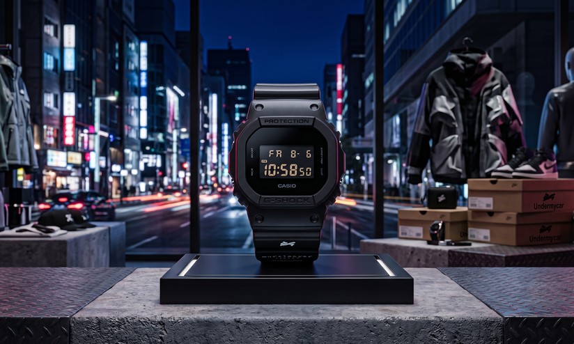 Totalmente preto: Casio lança edição especial do lendário relógio