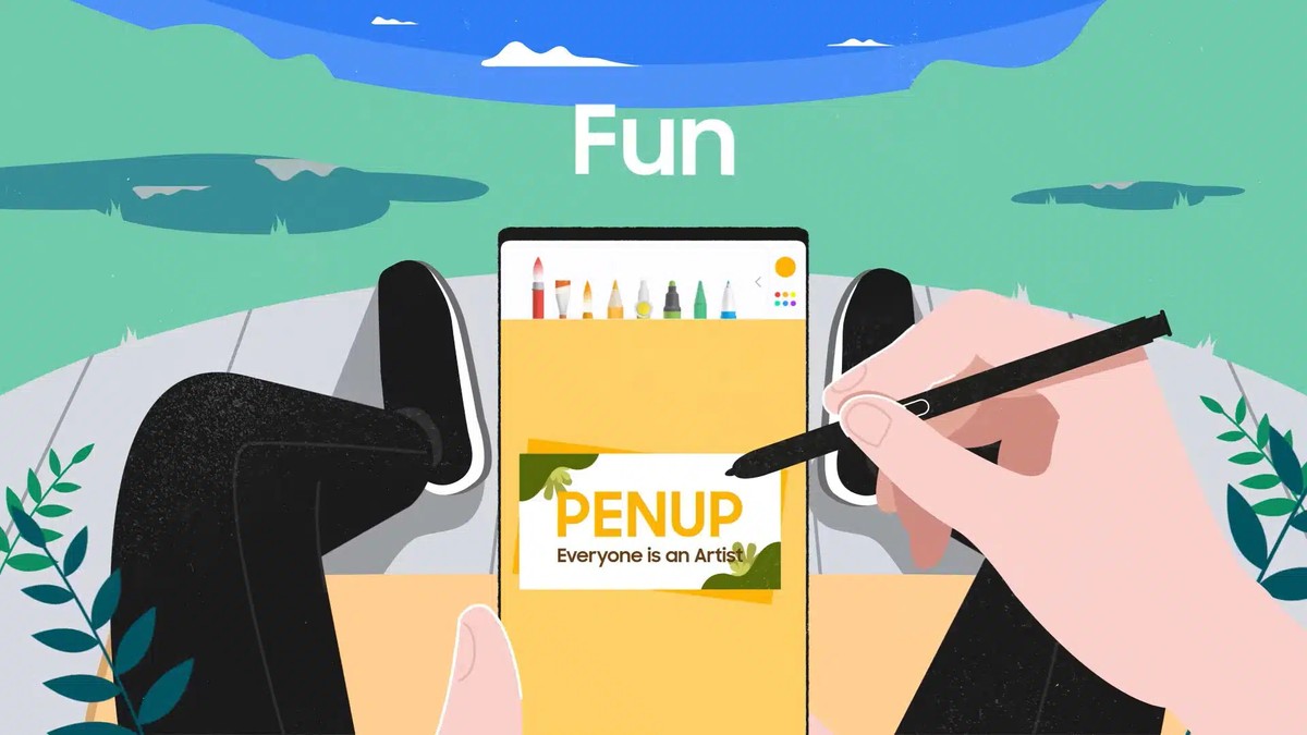 Desenhe no celular como um profissional: Samsung atualiza app PENUP com novos pincéis