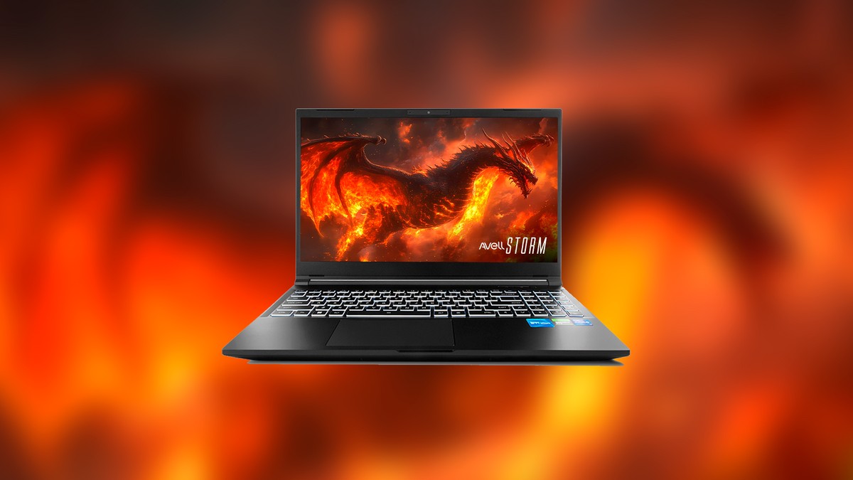 RTX 50 mais acessível! Avell expande linha Storm com novo notebook gamer no Brasil
