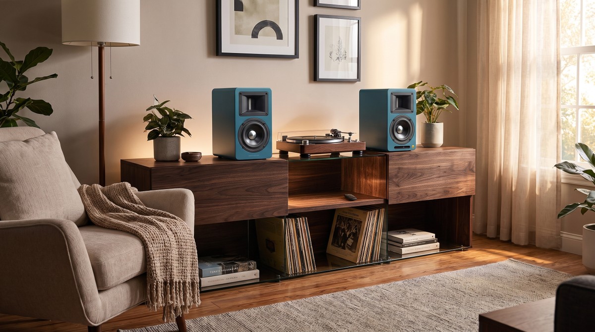 Edifier Airpulse A80V traz som Hi-Fi de 100W e conexão USB-C de alta resolução