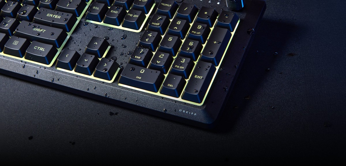 Corsair lança teclados Skiff 100 com seletor giratório e mouse com bateria de 140 horas
