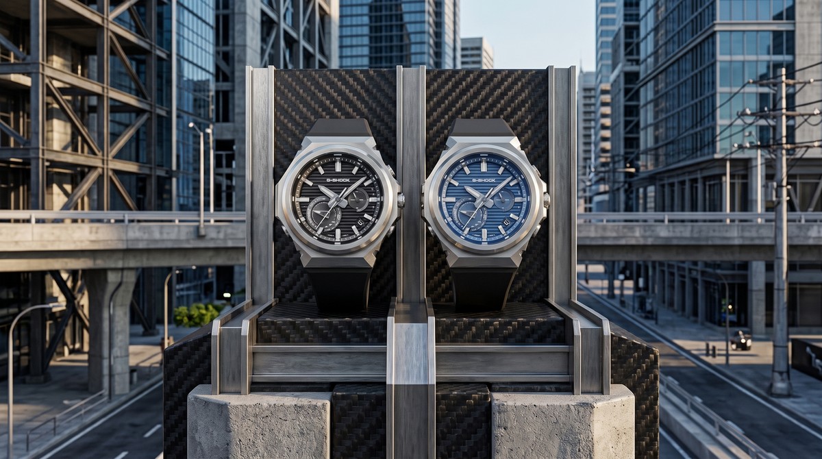 Casio renova linha G-Steel com relógios ultrafinos em carbono, Tough Solar e Bluetooth