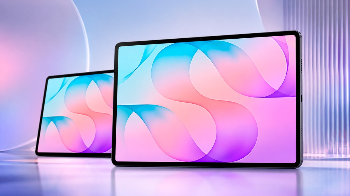Galaxy Tab S12: imagens vazadas revelam o visual dos tablets e detalhe polêmico na tela