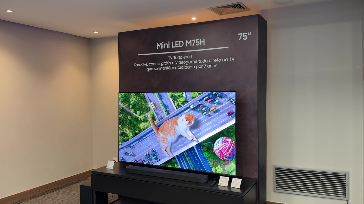 Samsung lança novas Smart TVs Mini LED no Brasil com foco em alta qualidade de imagem