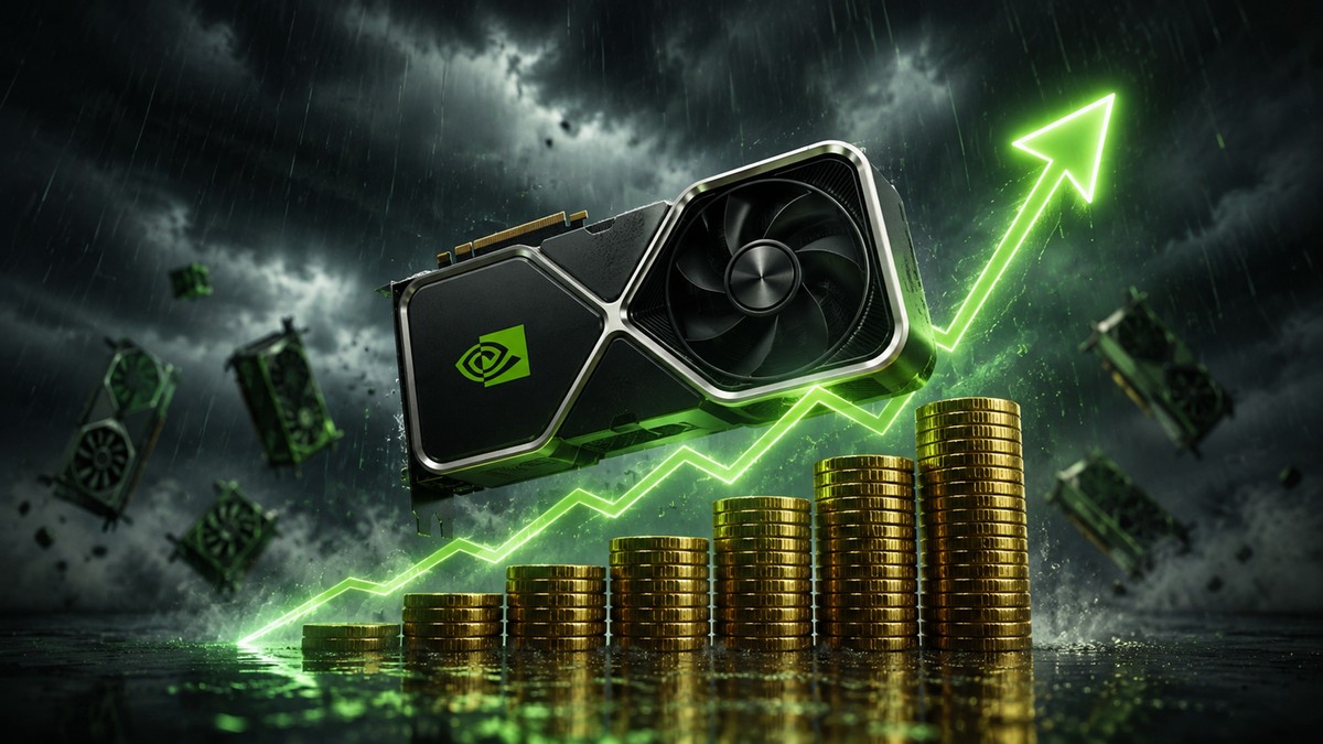 NVIDIA promove chuva de aumentos na linha RTX 50 e preços disparam