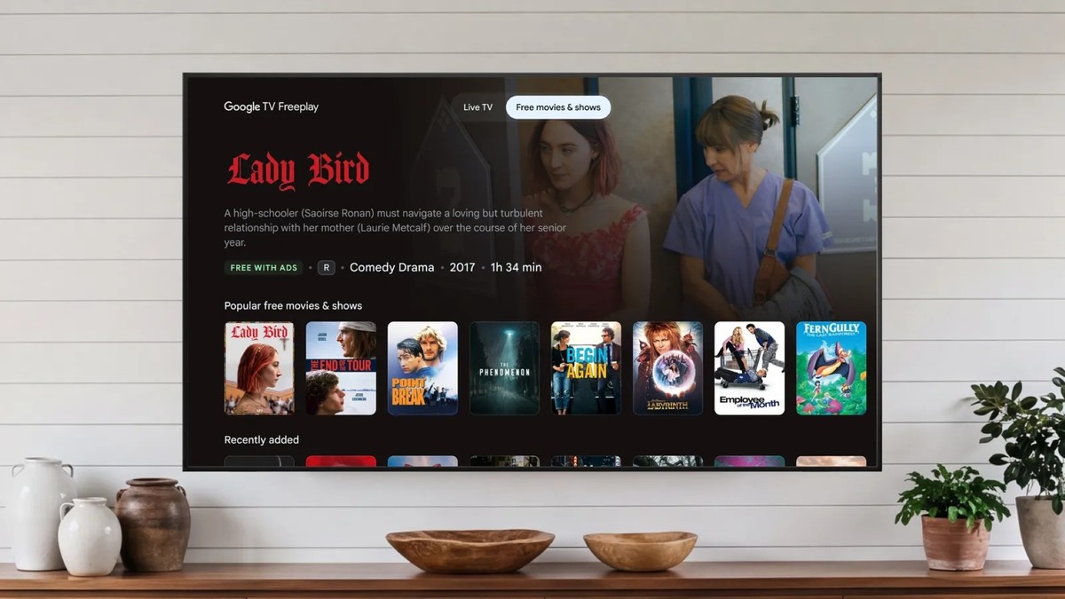 Google TV recebe grande atualização e amplia oferta de canais gratuitos em Smart TVs