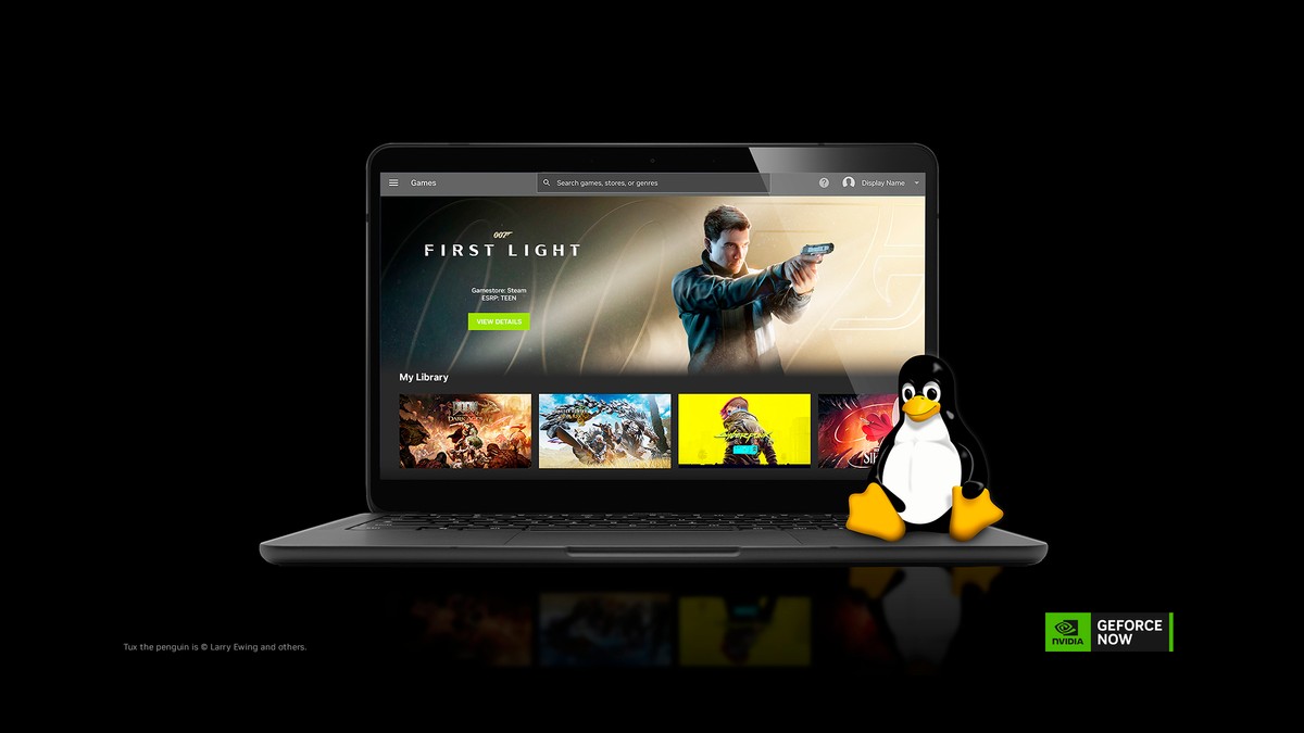 NVIDIA GeForce NOW lança app nativo estável para Linux e adiciona 8 jogos ao catálogo