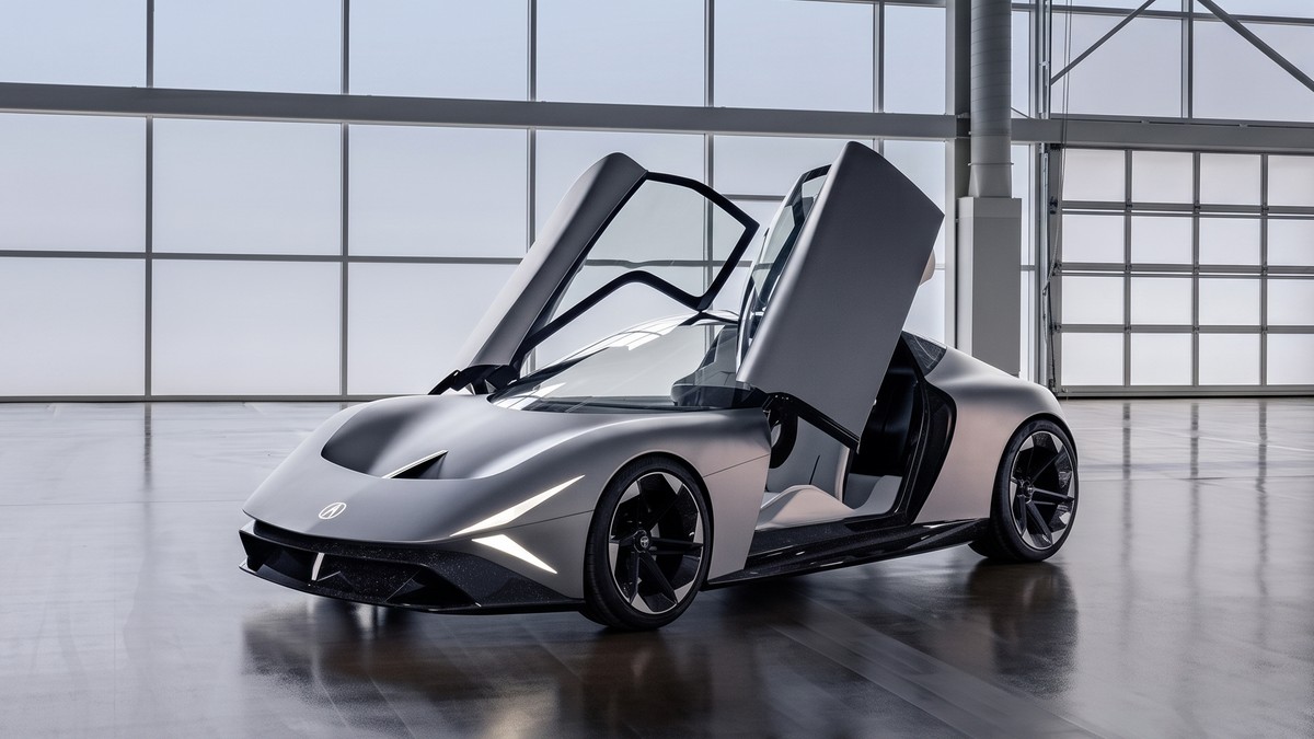 Esqueça a sobriedade: Acura choca com novo superesportivo NEXERA Vision