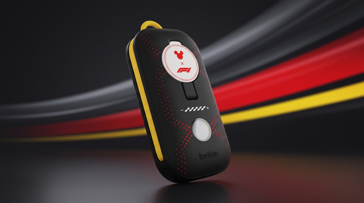 Mistura inusitada: Belkin anuncia powerbank de 45W da F1 com a Disney