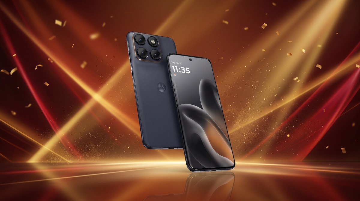Motorola Edge 70 Fusion une 256 GB e tela de 144 Hz com preço baixo na Shopee