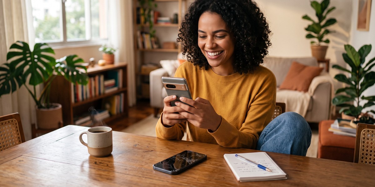 Quando o celular quebra ou some: como resolver o imprevisto sem desequilibrar o orçamento