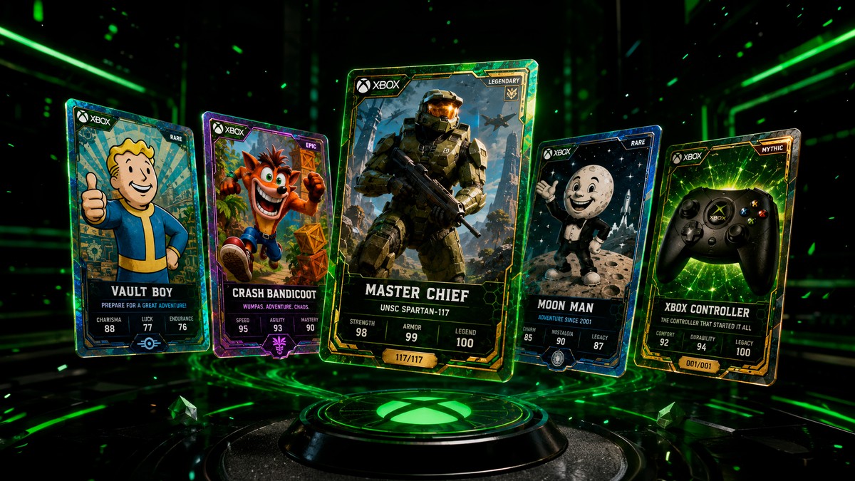 Nova Febre! XBOX revela cartas colecionáveis incríveis e fãs já querem comprar