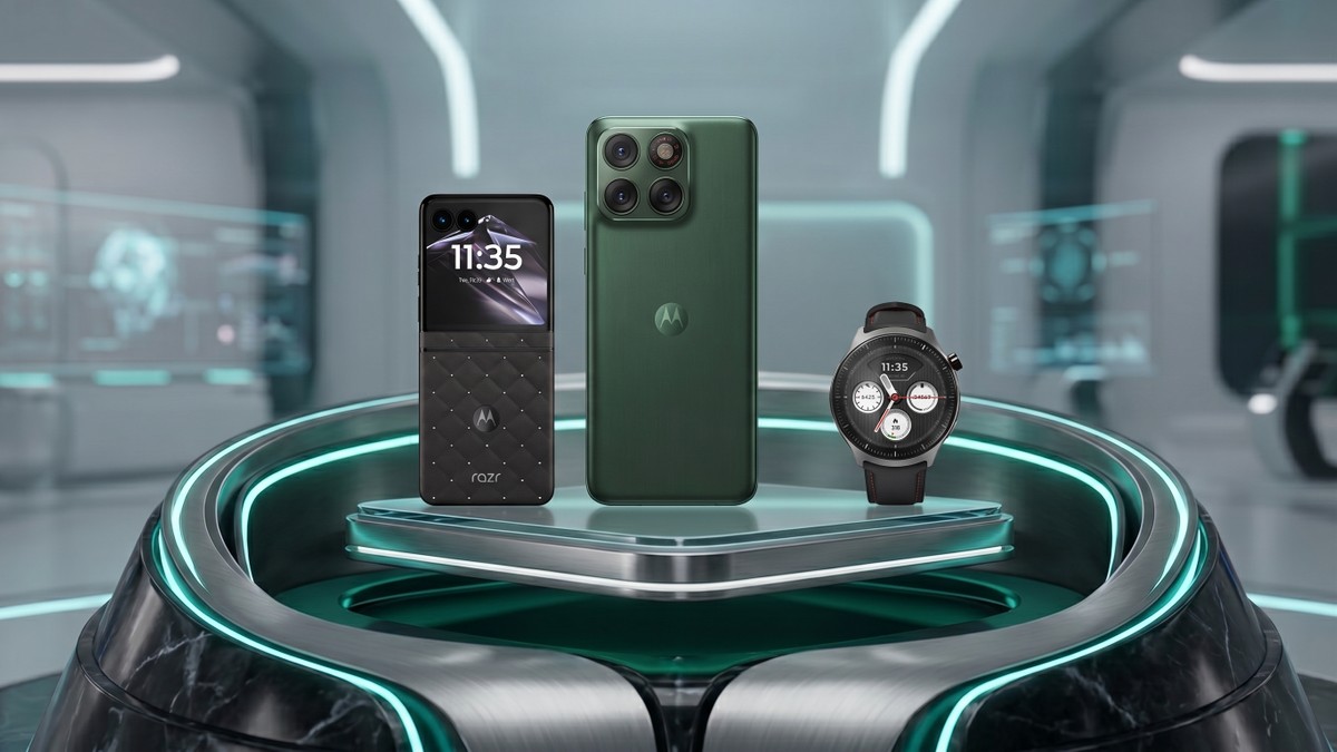 Vazou tudo: imagens detalham Motorola Edge 70 Neo, Razr 70 Swarovski e Watch Ultra