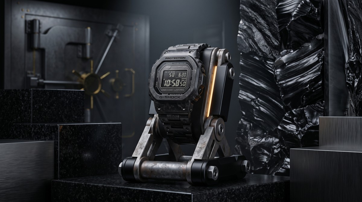 Leve e raro: Casio prepara novo relógio G-Shock em fibra de carbono mais caro que iPhone