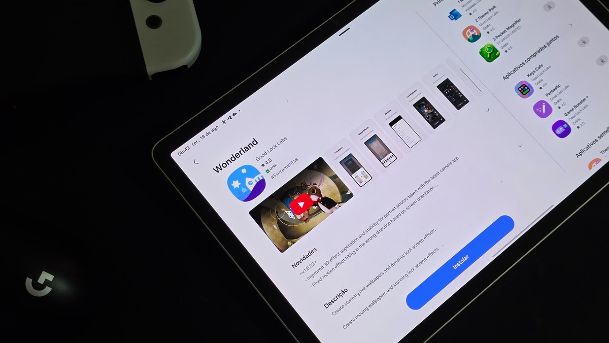 Samsung Wonderland: módulo do Good Lock ganha melhorias no efeito 3D e mais novidades