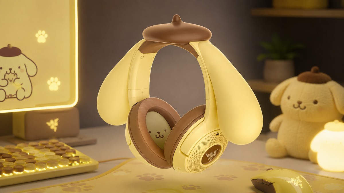 Razer lança novo headset gamer fofinho baseado em franquia famosa