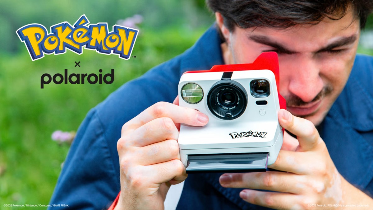 Pokémon e Polaroid se unem para lançar três modelos de câmeras imperdíveis