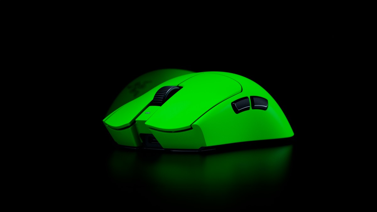 Razer Viper V4 Pro: mouse premium ganha nova opção de cor especial "Esports Green"