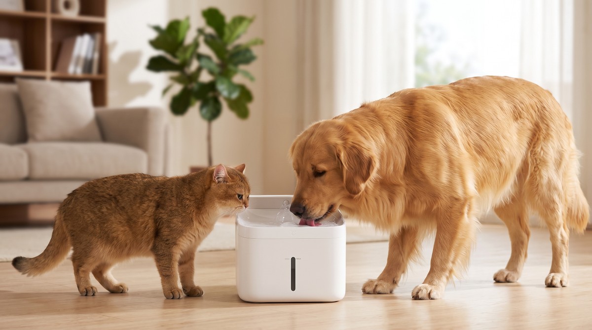 Xiaomi lança fonte pet inteligente que purifica a água e funciona 90 dias longe da tomada