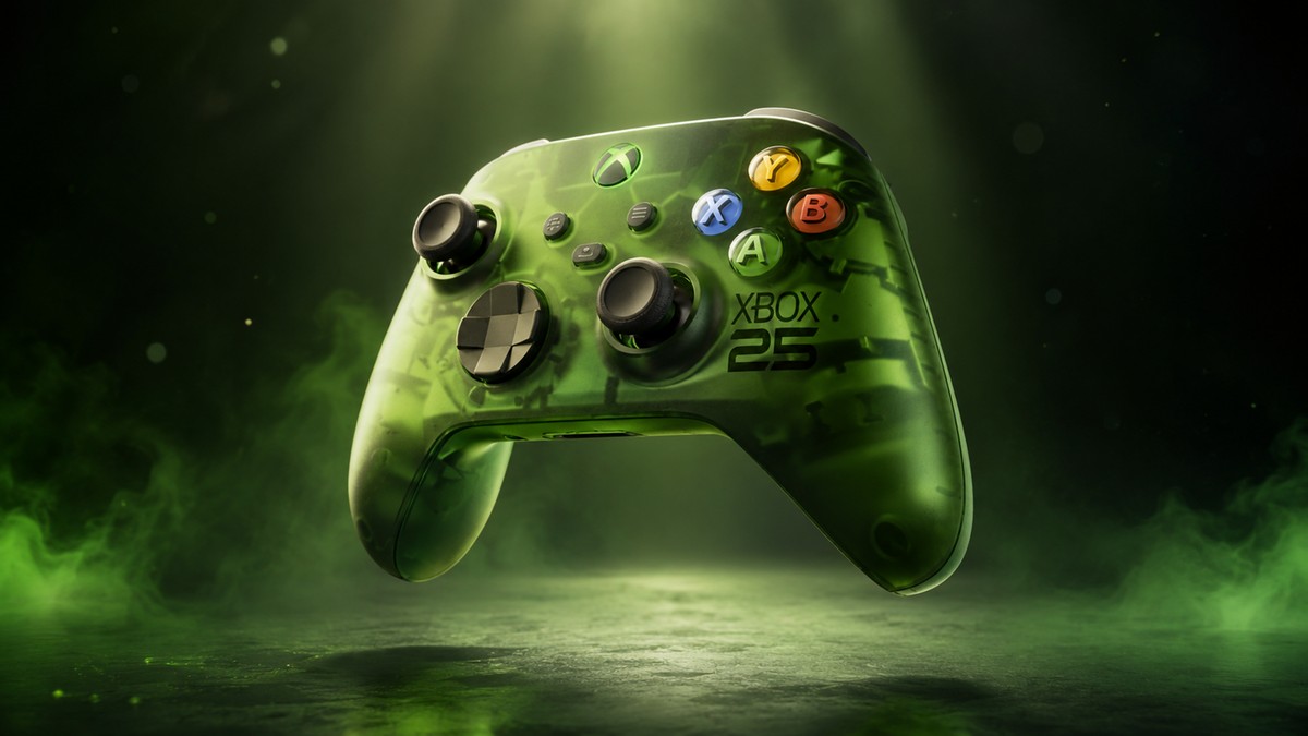 Controle XBOX em edição limitada de 25 anos aparece em vazamento; veja o preço