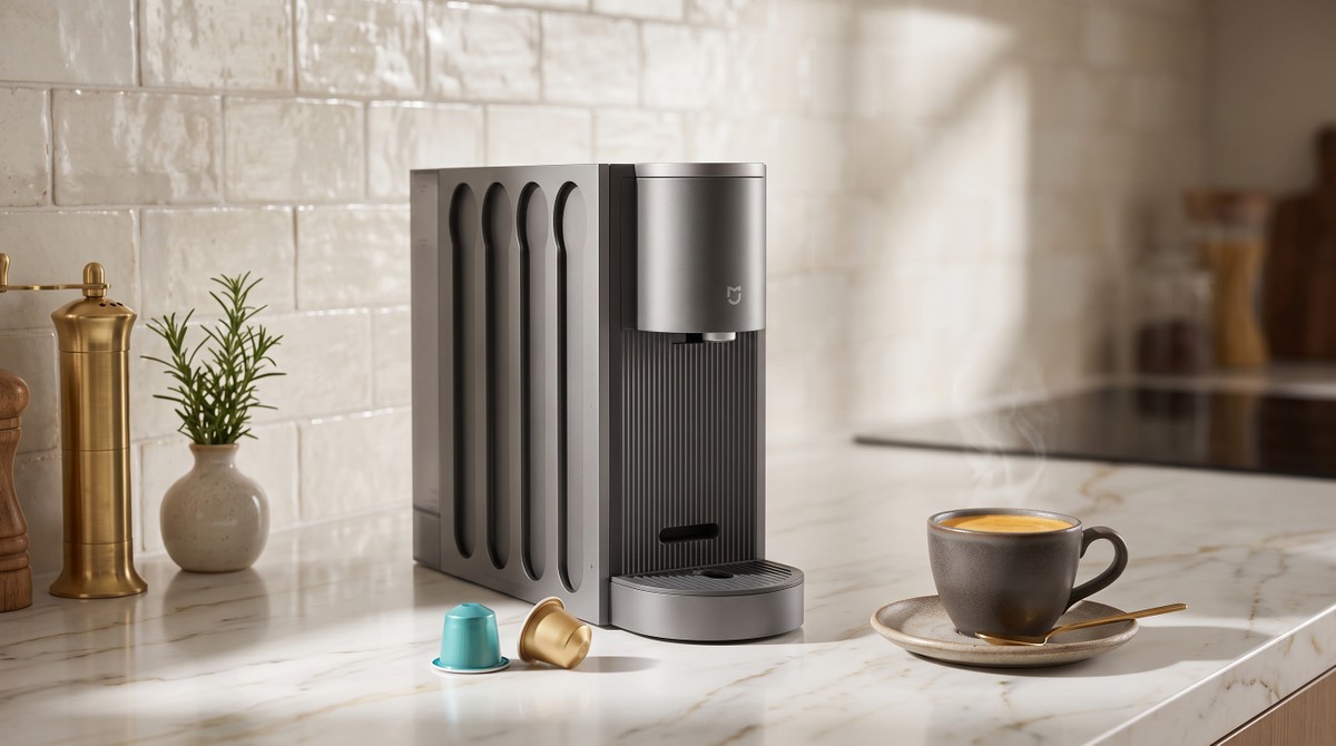 Xiaomi lança cafeteira que aceita qualquer cápsula e faz expresso em 25 segundos