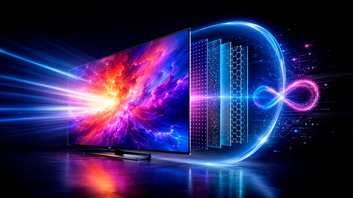 LG apresenta nova tecnologia OLED que aumenta o brilho e a vida útil das telas