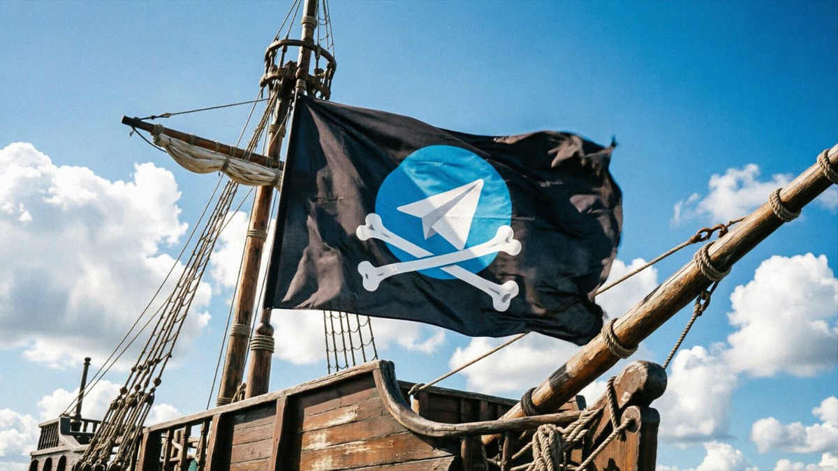 Telegram baniu mais de 500 canais de pirataria em 2 meses com ajuda de IA