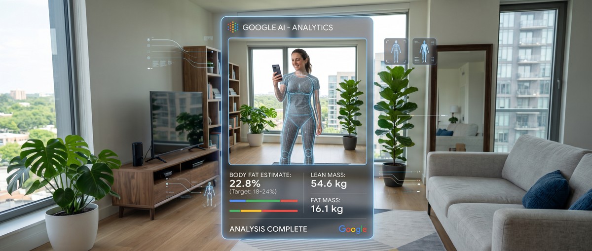 Google cria tecnologia inédita para identificar quantidade de gordura corporal usando fotos