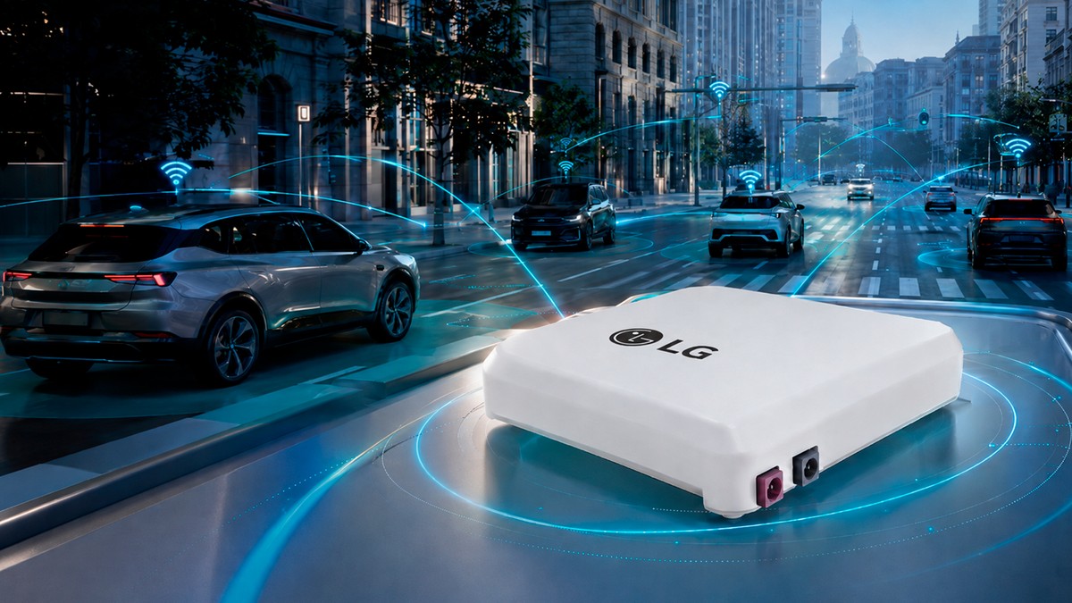 LG inicia produção de telemática 5G integrada para veículos europeus