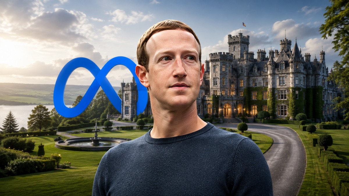Rei Zuckerberg: dono da Meta compra um castelo suntuoso na Irlanda