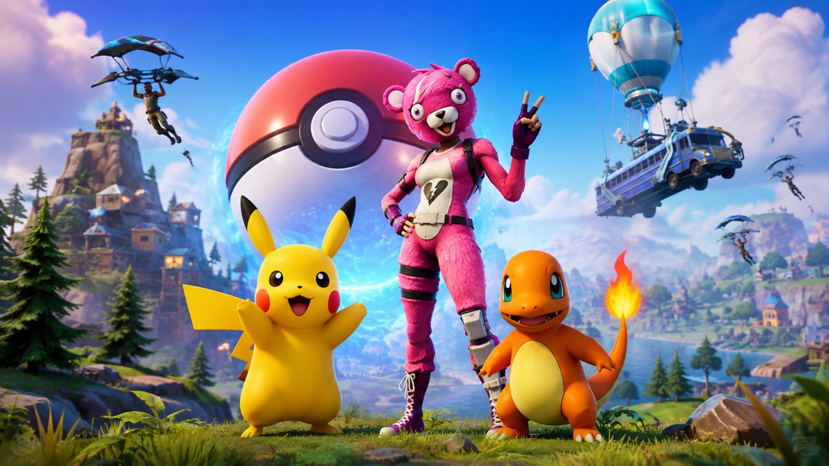 Pokémon pode finalmente chegar ao Fortnite, diz vazamento