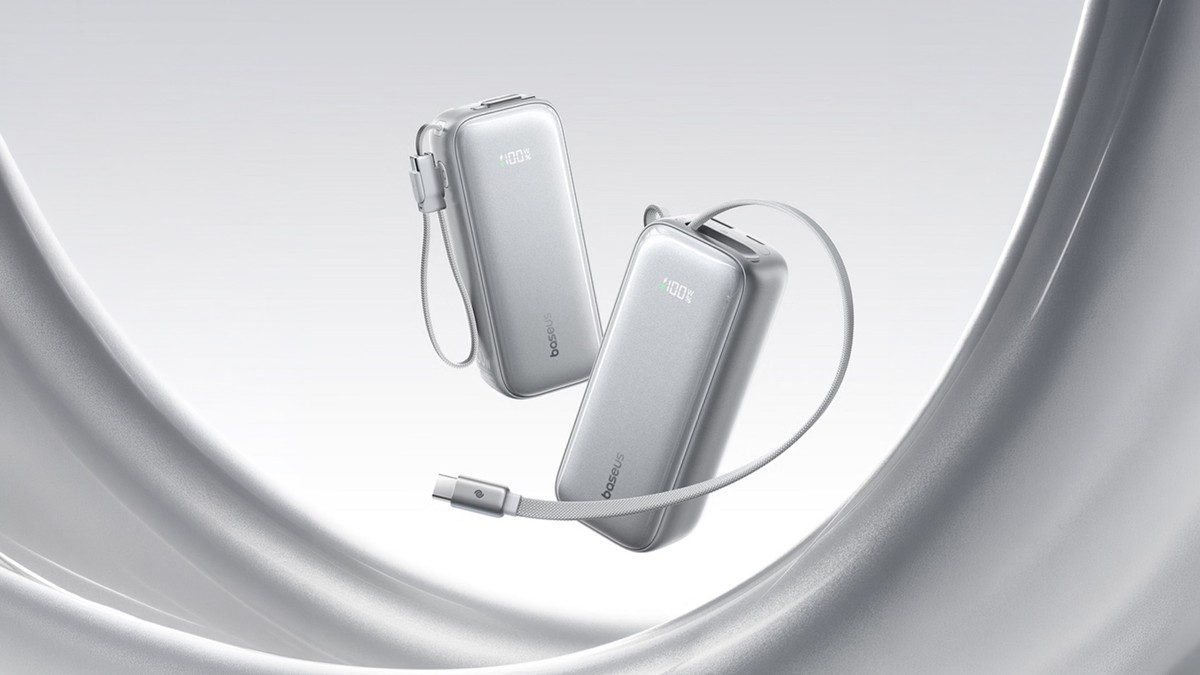 Power bank com NFC: Baseus PicoGo AR11 chega com 100 W de potência e 20.000 mAh