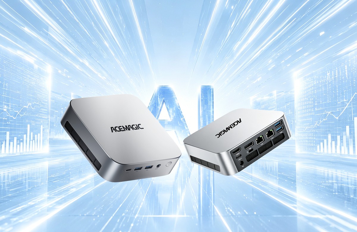 Acemagic lança mini PC F2A com poder de IA gigante para criadores de conteúdo