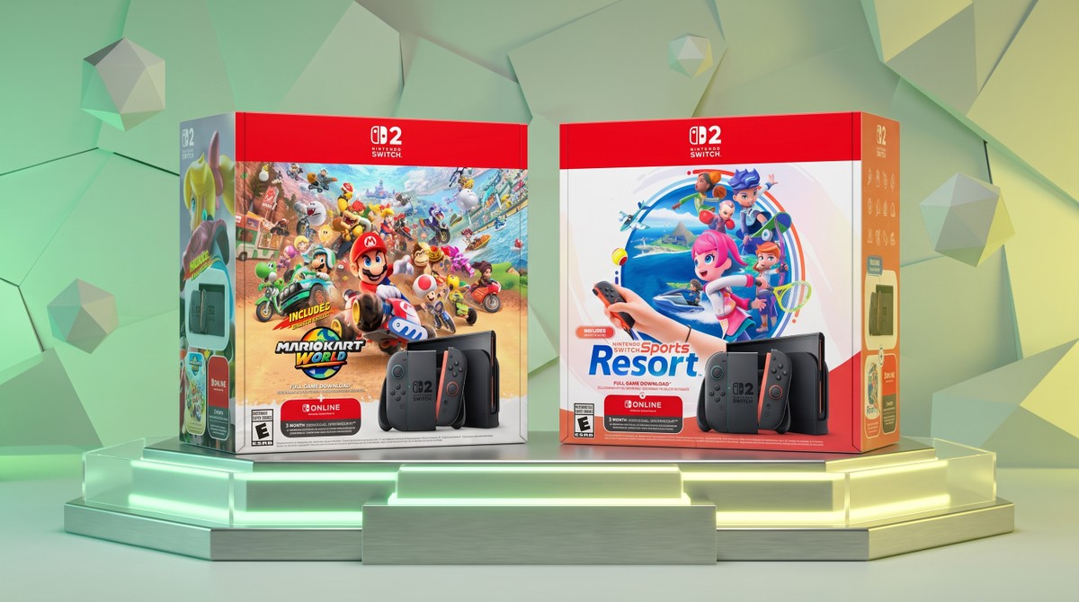 Nintendo anuncia novos bundles do Switch 2 no Brasil com jogos e assinatura