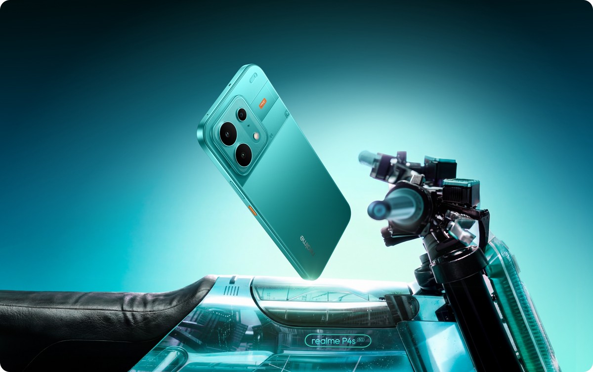 Realme P4s 5G é anunciado com refrigeração avançada, tela de 144 Hz e bateria de 8.000mAh