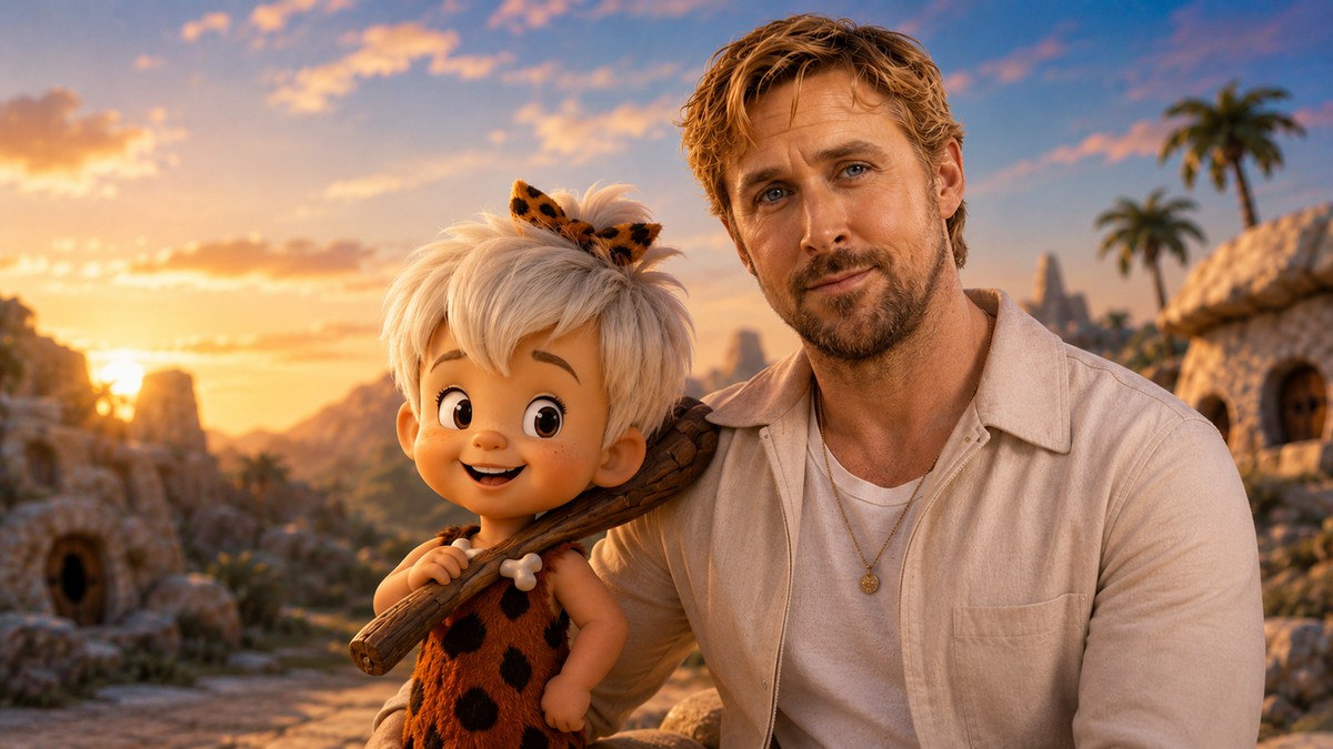 Ryan Gosling vai produzir filme dos Flintstones, mas há um porém