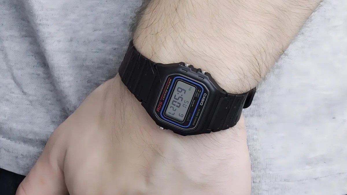 Casio W-59-1VQ em oferta: relógio digital de alta resistência por menos de R$ 90