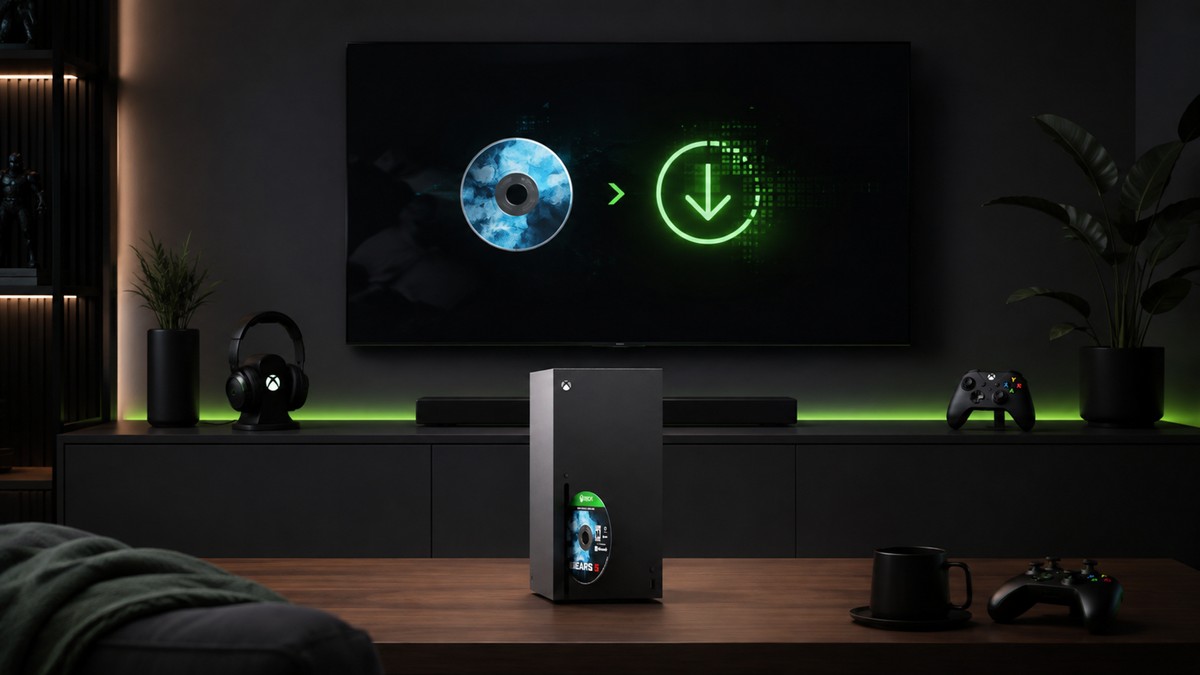 XBOX anuncia função totalmente gratuita que converte seus discos em jogos digitais